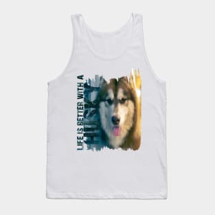 Siberian husky Tank Top